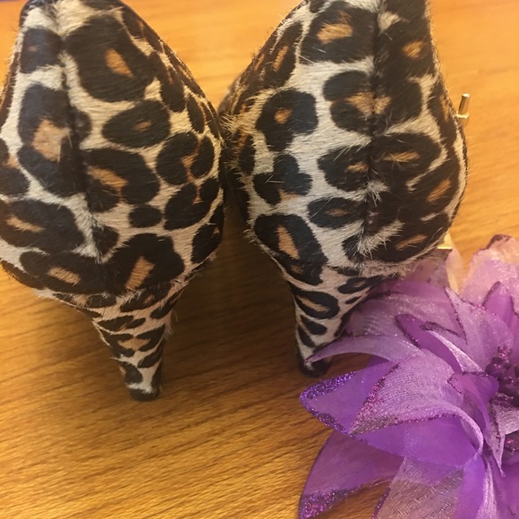 Steve Madden Animal print heels sz 8 - Picture 3 of 5